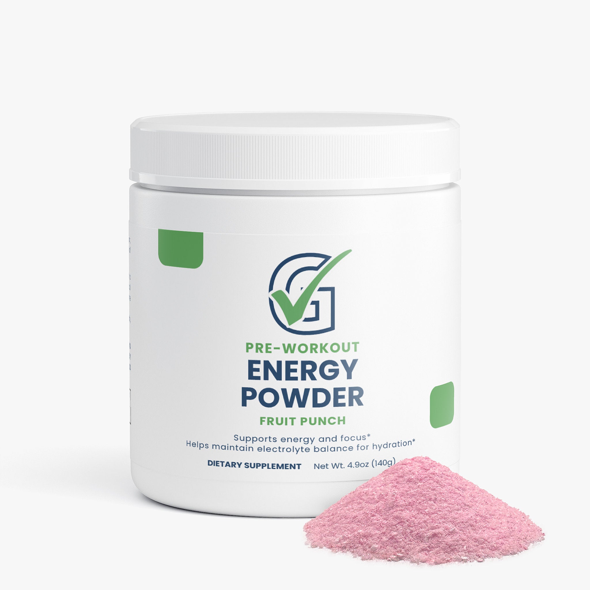 Pre-Workout Energy Powder (Fruit Punch)