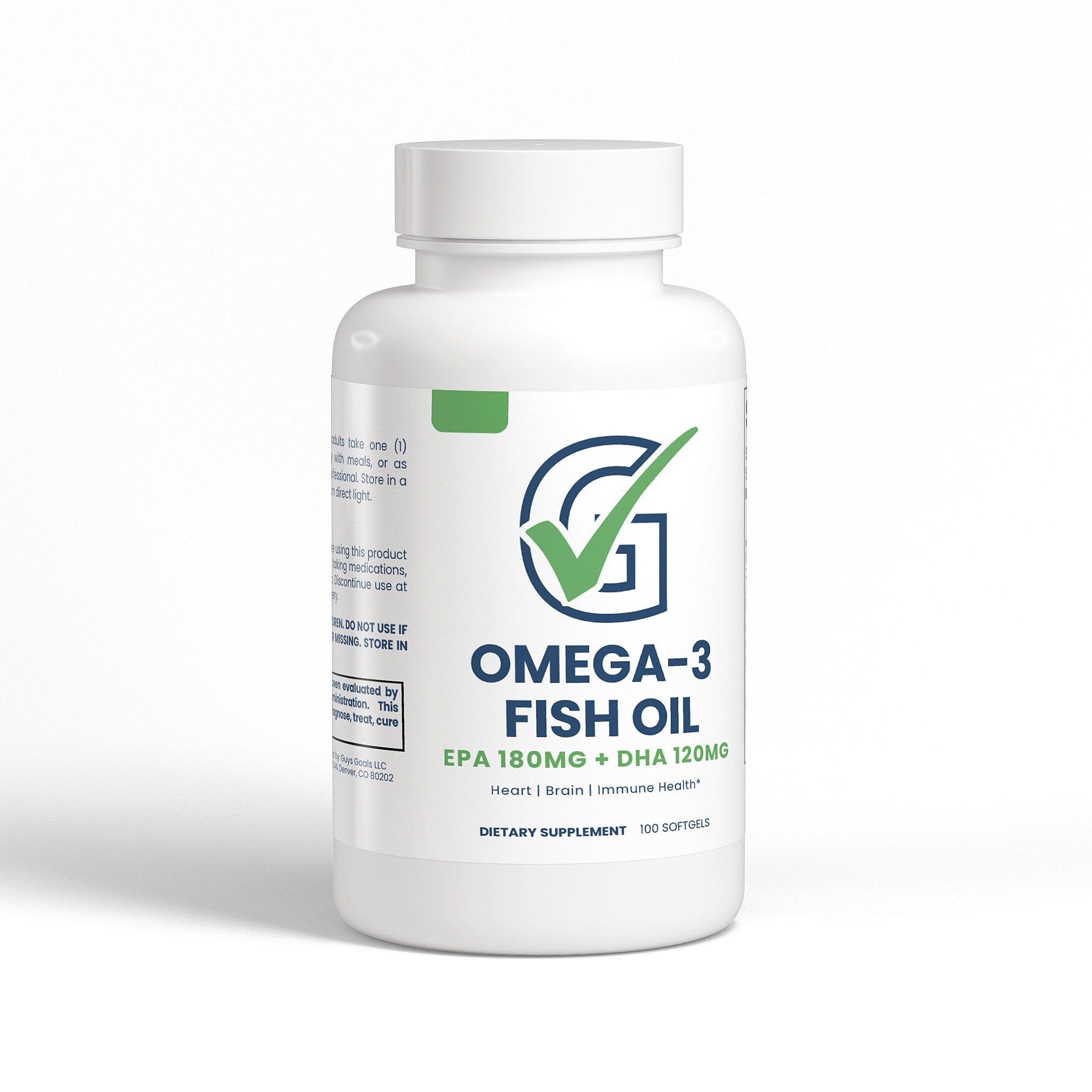 Men's Daily Omega-3 Fish Oil Softgels