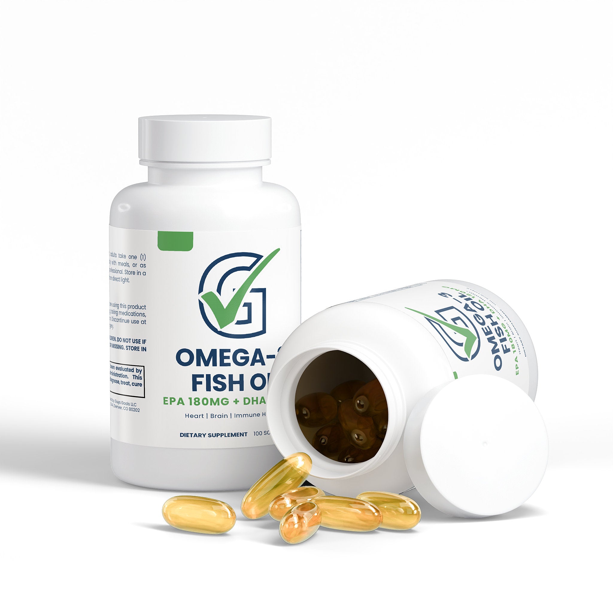 Men's Daily Omega-3 Fish Oil Softgels